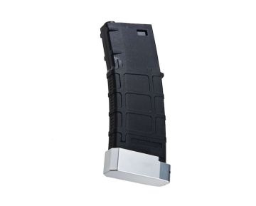 E&C M4 Magazine (Polymer, 150 rounds Airsoft AEG Magazine, MA017-1) - Black 0