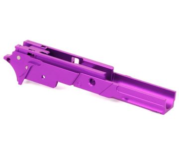 EDGE Hi Capa 5.1 Custom 'STRAT' 3.9 inch Frame - Aluminum, Purple 0