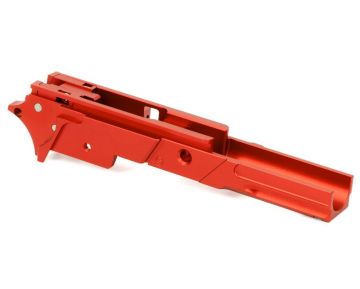 EDGE Hi Capa 5.1 Custom 'STRAT' 3.9 inch Frame - Aluminum, Red 0