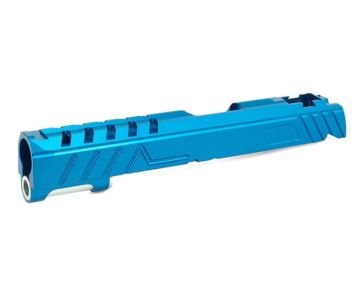 EDGE Tokyo Marui Hi Capa 5.1 GBB Airsoft Slide (Custom 'DIVA', Aluminum) - Blue 0