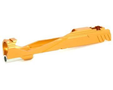 EDGE Tokyo Marui Hi Capa 5.1 GBB Airsoft Slide (Custom 'GIGA', Aluminum) - Orange 0