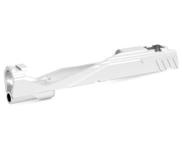 EDGE Tokyo Marui Hi Capa 5.1 GBB Airsoft Slide (Custom 'GIGA', Aluminum) - Silver 0
