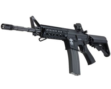 G&G CM16 Raider-L (Combat Machine) Airsoft AEG Rifle - Black 0