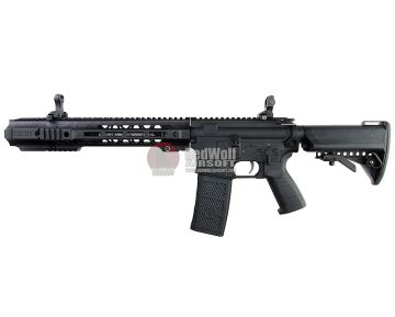 EMG SAI GRY AR15 (M4) Gen. 2 SBR Airsoft AEG Rifle with Crane Stock - Black (by G&P) 0