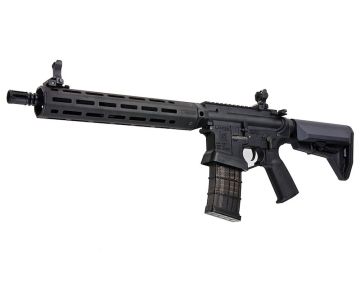 EMG Lancer Systems Licensed L15 Defense AEG Airsoft Rifle (Black Handguard /12inch) by King Arms 0