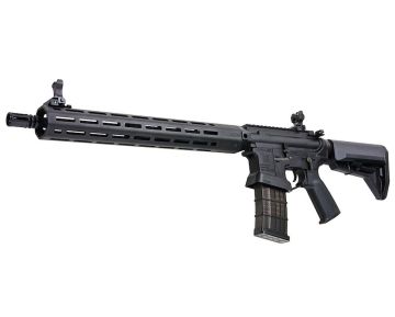 EMG Lancer Systems Licensed L15 Defense AEG Airsoft Rifle (Black Handguard /15inch) by King Arms 0