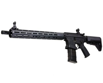 EMG Lancer Systems Licensed L15 Defense AEG Airsoft Rifle (Faux Carbon Handguard /15inch) by King Arms 0