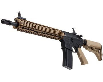 EMG Colt Licensed Daniel Defense 12.5 inch M4A1 SOPMOD Block 2 GBBR Airsoft -  BK/ DE (by King Arms) 0
