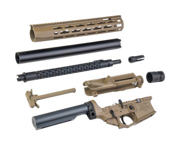 EMG KAC Licensed KS1 MWS Conversion Kit -Standard Version (Cerakote FDE) (by Angry Gun) - w/Dagger Logo