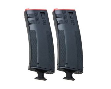 EMG Troy Industries M4 AEG Magazine (250rounds, 2pcs/ pack, Black, by King Arms) 0