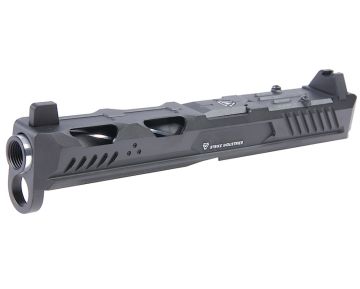 EMG ARK Aluminum (RMR) Slide w/Outer Barrel for Umarex(VFC) G17Gen4 GBB-BK (Licensed by Strike Industries 0