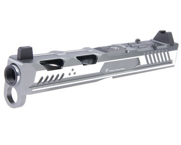 EMG ARK Aluminum (RMR) Slide w/Outer Barrel for Umarex(VFC) G17Gen4 GBB-GY (Licensed by Strike Industries 0