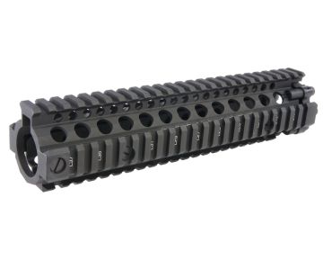 EMG Daniel Defense 9.5 inch M4A1 RIS II Airsoft Handguard (CNC Aluminum) - Black 0