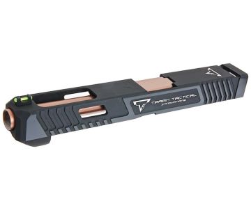EMG TTI Combat Master G34 Slide Kit for VFC Glock17 Gen 4 GBB Airsoft Pistol - Black 0