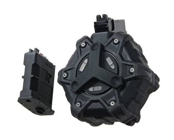ESD x AW GHK AK Drum Magazine (350 rounds, Green Gas) 0