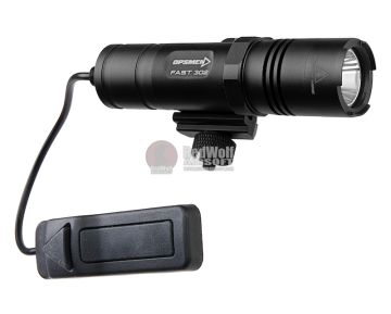 OPSMEN FAST 302R Weapon Light for Picatinny Rail (400 Lumen) - Black 0