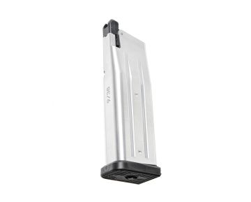 FPR Hi Capa 5.1 Green Gas Magazine (20 rounds, CNC Steel STI Real Type (126mm)) 0