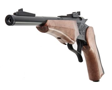 Farsan Thompson G2 Contender 250mm Break-top 6mm CO2 Airsoft Pistol - Black 0
