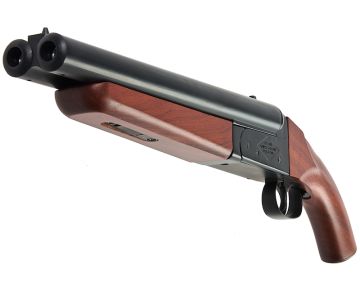 Farsan Real Wood 0521 6mm Double Barrel Gas Shotgun (Short) 0