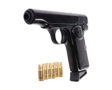Farsan 0012 FBI Metal Model Gun - Black 0