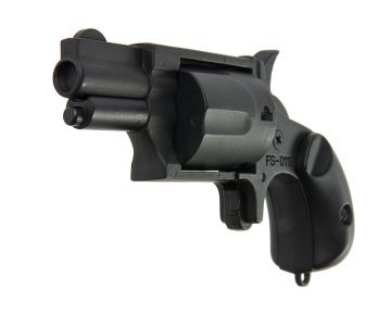Farsan FS-0113 Metal Mini Model Gun Revolver - Black 0