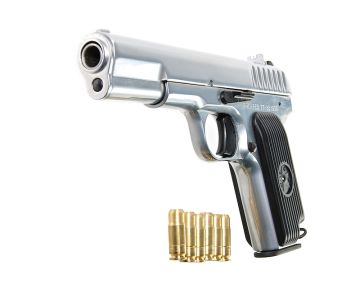 Farsan 0316 TT33 Metal Model Gun - Silver 0