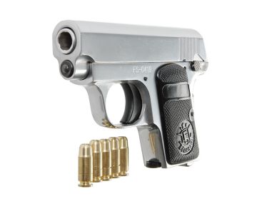 Farsan 0419 .25 Metal Model Gun - Silver 0