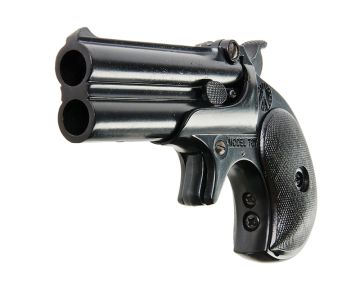 Farsan 8717 Derringer Metal Model Gun - Black 0