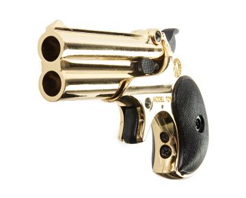 Farsan 8717 Derringer Metal Model Gun - Golden 0