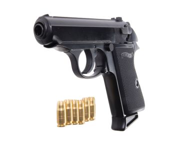 Farsan 9607 PPK Metal Model Gun - Black 0