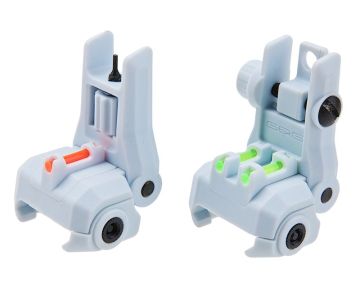 G&G Dual-Profile Fiber Optic Flip-up Sight - Macaron Blue 0