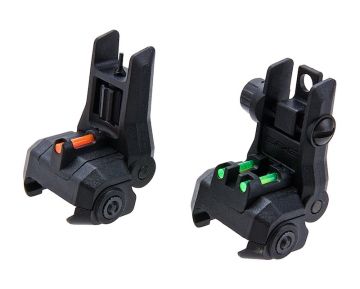 G&G Dual-Profile Fiber Optic Flip-up Sight 0