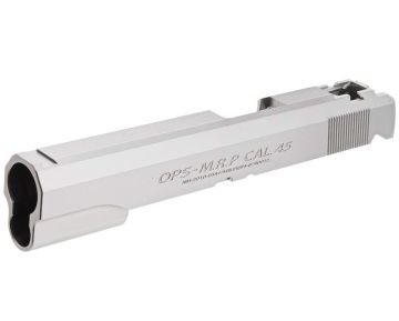 Guarder Tokyo Marui Hi Capa 5.1 GBB Slide w/Light Weight Nozzle Housing (Stainless CNC, OPS, Silver) 0