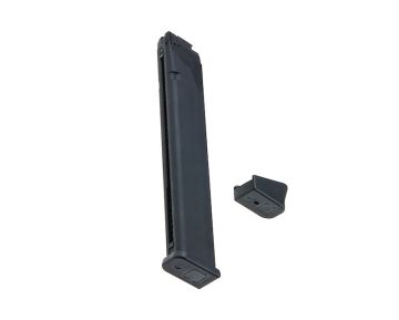 Guarder LightWeight Mag Kit (50rds Extended) for Tokyo Marui Model 17 (Gen 3/Gen 4)/18C/19/22/26/34 GBB - BK 0