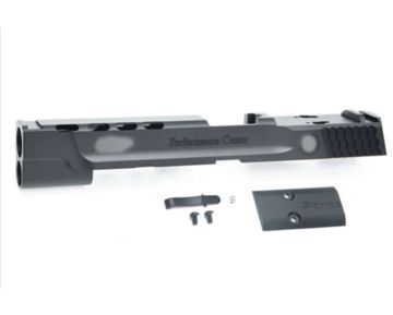 Guarder Tokyo Mauri M&P9L GBB Airsoft Slide (CNC Aluminum, BK, Performance Center) 0