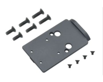 Guarder Tokyo Mauri M&P9L GBB Airsoft RMR Mount (Steel, Black) 0