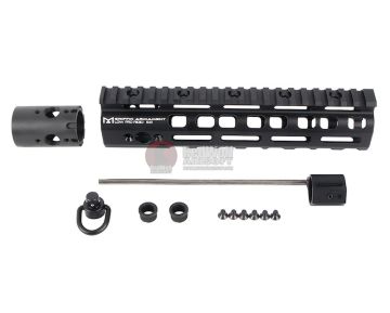 PTS Griffin Armament Low Pro Rigid 8.6 inch M-LOK Rail for M4 Airsoft AEG/ GBB/ PTW - Black 0