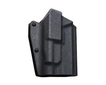 WoSport Kydex Glock 19 Holster (Lightweight) Compatible with G17/19X/45 with TLR-1 Flashlight - BK 0