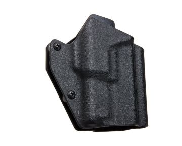 WoSport Kydex Glock 19 Holster (Lightweight) Compatible with G17/19X/45 with XC1 Flashlight - BK 0
