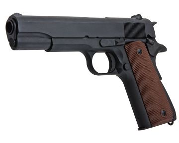 GBLS DAS M1911A1 GBB Airsoft Pistol (Full Steel, Black) 0