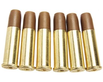 WinGun Spare Brass Shells for Wingun/Dan Wesson/BO Chiappa Rhino 6mm Airsoft CO2 Revolver (6pcs/set) 0