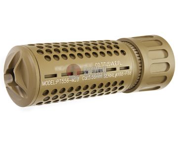 GK Tactical KAC QDC / CQB Suppressor (14mm CCW) - TAN 0