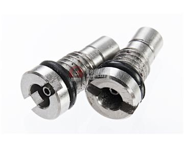 Guns Modify Green Gas Fill Valve (Full Stainless Steel Upgrade) for WE / Umarex (VFC) GBB Series (2pcs) 0