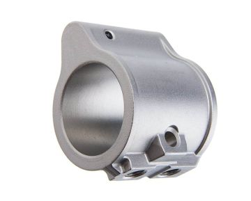 Guns Modify M4 GBBR Gas Block (Stainless Steel) - Silver 0