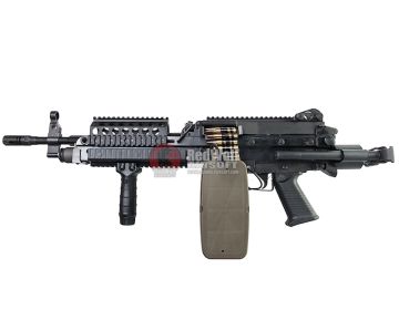 G&P MK46 Mod 0 (P.N.) Airsoft LMG AEG - DX (Black) 0