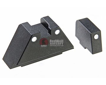 G&P VFC Glock GBB Airsoft Raised Sight - Black 0