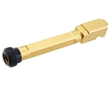 G&P Umarex / VFC G17 GBB Airsoft Threaded Outer Barrel - Gold 0