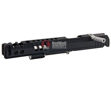 Gunsmith Bros CNC Aluminum Shuey Custom Open Tokyo Marui Hi Capa 5.1 GBB - Black 0