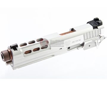Gunsmith Bros STI DVC Tactical Slide Set for Tokyo Marui Hi-Capa GBB Series -Silver 0