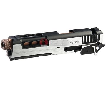 Gunsmith Bros STI DVC Tactical Slide Set for Tokyo Marui Hi-Capa GBB Series - 2 Tone 0